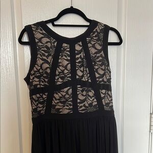 Elegant Black Lace Dress